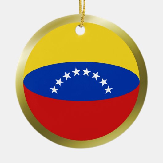 Venezuela Flag Ornament (Vorne)