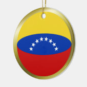 Venezuela Flag Ornament (Links)