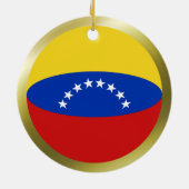 Venezuela Flag Ornament (Hinten)