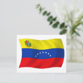Venezuela Flag Postkarte (Stehend Vorderseite)