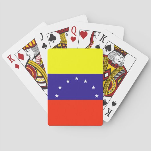 Venezuela Flag Spielkarten (Rückseite)