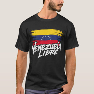 Venezuela Flag stolz amerikanische Venezolanische  T-Shirt