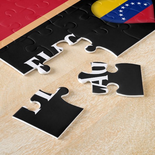 Venezuela Flag & venezolanisches Land / Venezuela Puzzle (Seite)