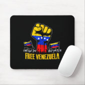 Venezuela Flag Venezuela Libre 2026  Mousepad (Mit Mouse)