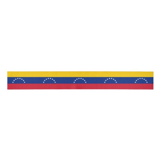 Venezuela Flag & Venezuela Reisen, Urlaub/Sport Ripsband (Vorderseite)