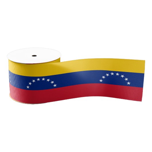 Venezuela Flag & Venezuela Reisen, Urlaub/Sport Ripsband (Spule)