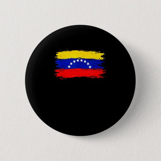 Venezuela-Flagge 2026 Libre Frieden Button (Vorderseite)