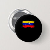 Venezuela-Flagge 2026 Libre Frieden Button (Vorne & Hinten)