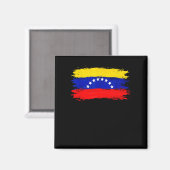 Venezuela-Flagge 2026 Libre Frieden Magnet (Vorderseite/Rückseite)