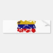 Venezuela-Flagge Autoaufkleber (Vorne)