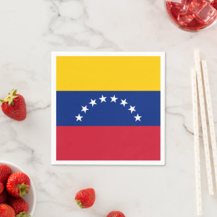 Venezuela-Flagge benutzerdefinierte Servietten