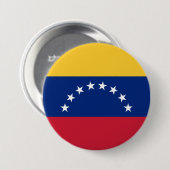 Venezuela-Flagge Button (Vorne & Hinten)
