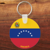 Venezuela Flagge Charming Patriotic Schlüsselanhänger (Vorderseite)
