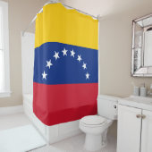 Venezuela-Flagge Duschvorhang (Beispiel)