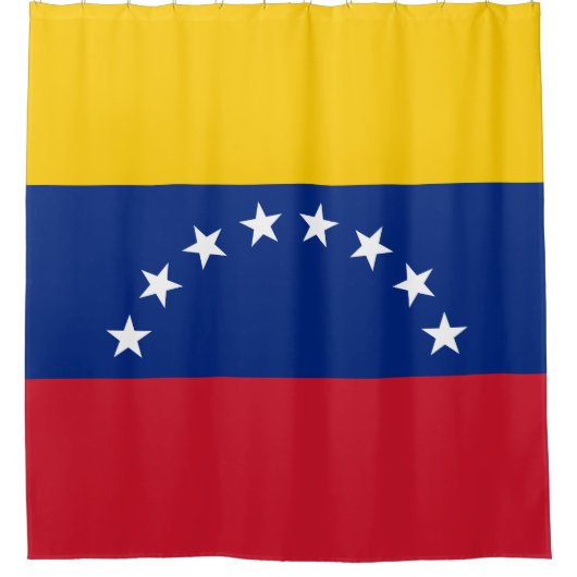 Venezuela-Flagge Duschvorhang (Vorderseite)