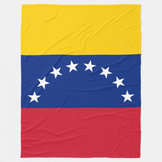Venezuela-Flagge Fleecedecke (Vorderseite)