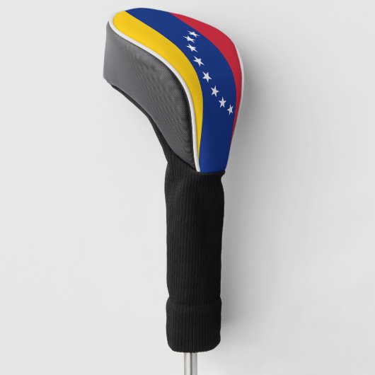 Venezuela-Flagge Golf Headcover (angewinkelt)