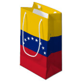 Venezuela-Flagge Kleine Geschenktüte (Vorderseite Schrägansicht)