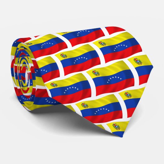 Venezuela-Flagge Krawatte (Gerollt)