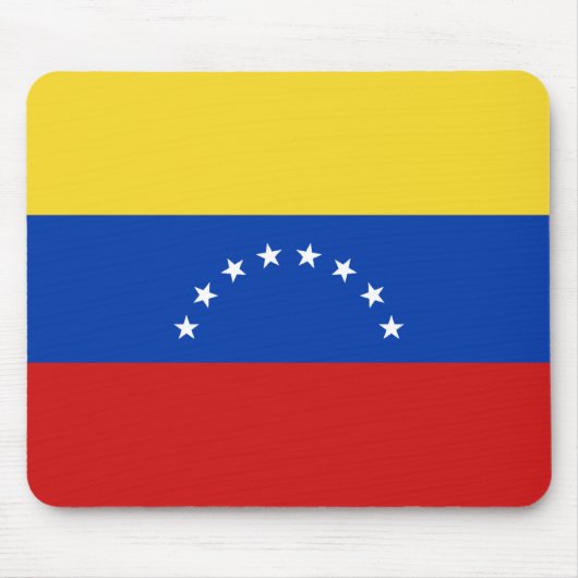 Venezuela-Flagge Mousepad (Vorne)