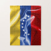 Venezuela-Flagge Puzzle (Vertikal)