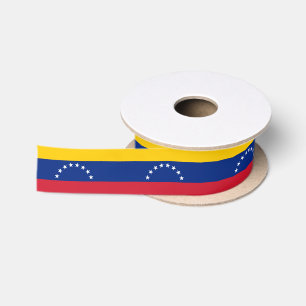 Venezuela-Flagge Satinband