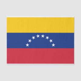 Venezuela-Flagge Seidenpapier