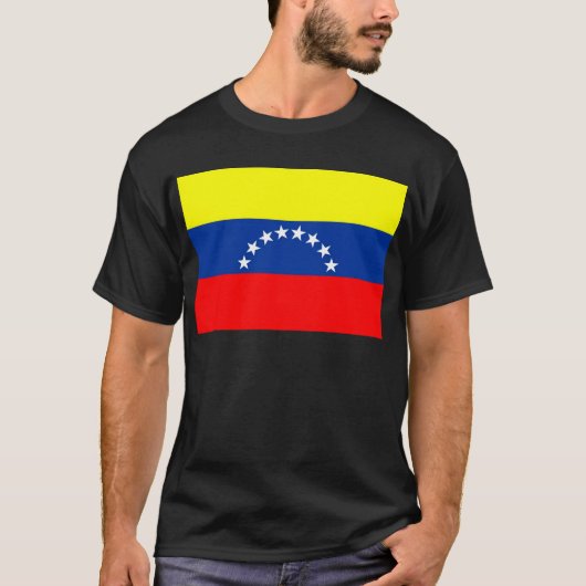 Venezuela-Flagge T-Shirt (Vorderseite)