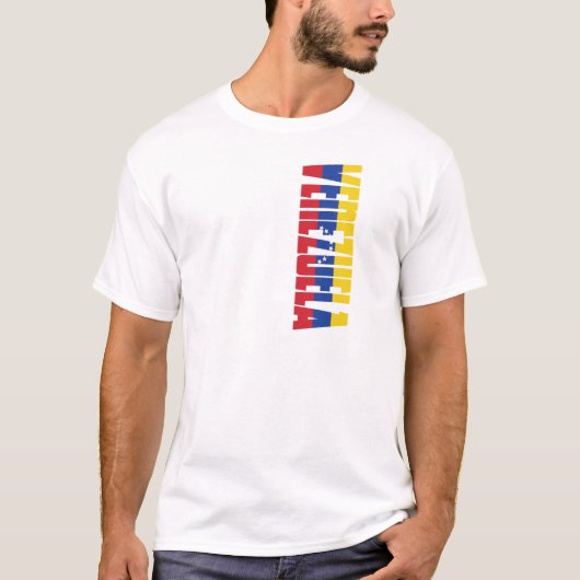 Venezuela-Flagge T-Shirt (Vorderseite)