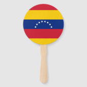 Venezuela Flagge Venezuelas Patriotic Fächer (Vorderseite)