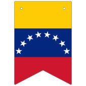 Venezuela-Flagge Wimpelkette (Dritte Fahne)