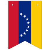 Venezuela-Flagge Wimpelkette (Erste Fahne)