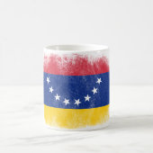 Venezuela-Flaggen-Andenken - beunruhigter Kaffeetasse (Mittel)