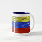 Venezuela-Flaggen-Tasse Zweifarbige Tasse (VorderseiteRechts)