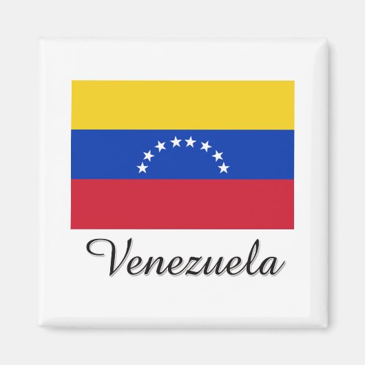 Venezuela-Flaggendesign Magnet (Vorne)