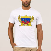 Venezuela-FlaggenEmblem T-Shirt (Vorderseite)