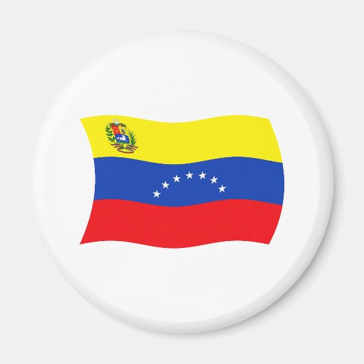 Venezuela-Flaggenmagnet Magnet (Vorne)