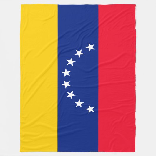 Venezuela Fleecedecke (Vorderseite)