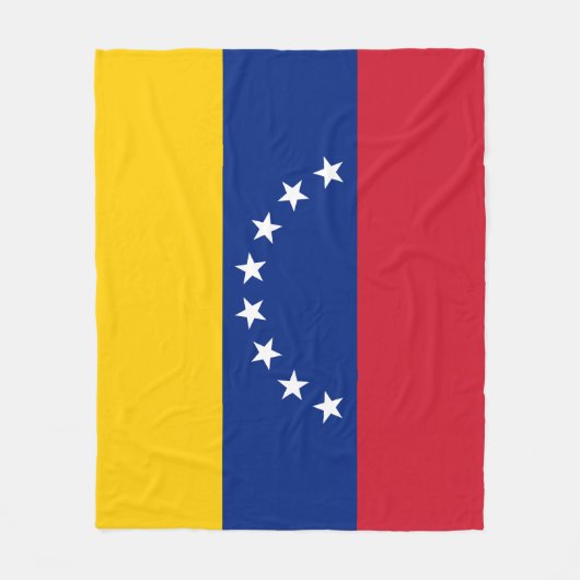 Venezuela Fleecedecke (Vorderseite)