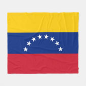 Venezuela Fleecedecke (Vorderseite (Horizontal))