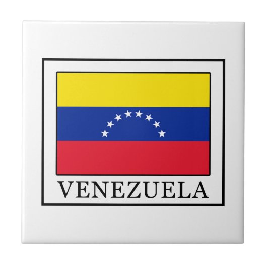 Venezuela Fliese (Vorderseite)