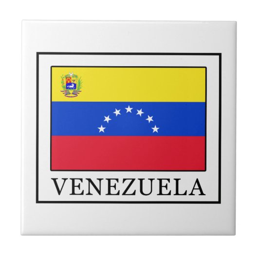 Venezuela Fliese (Vorderseite)