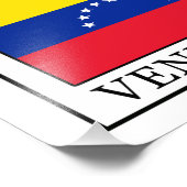 Venezuela Fotodruck (Ecke)