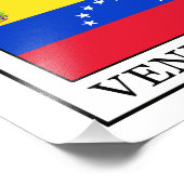 Venezuela Fotodruck (Ecke)