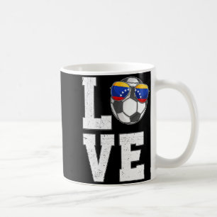 Venezuela Fußball Liebe Venezolanischer Fan Flagge Kaffeetasse