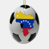 Venezuela-Fußballfußballverzierung Keramik Ornament (Rechts)