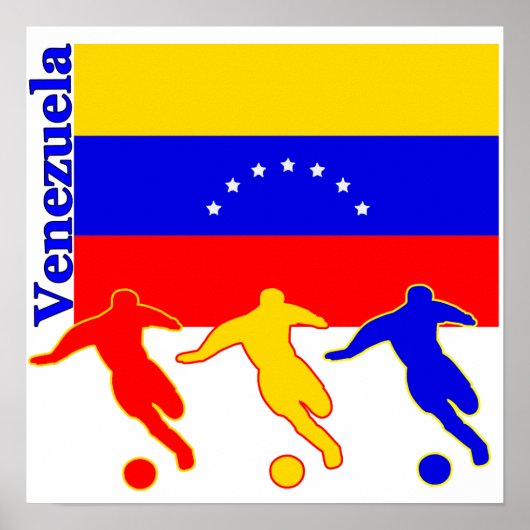 Venezuela - Fußballspieler Poster (Vorne)