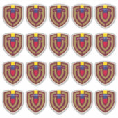 Venezuela Futbol Soccer | La Vinotinto Nuevo logo  Aufkleber (Vorderseite)