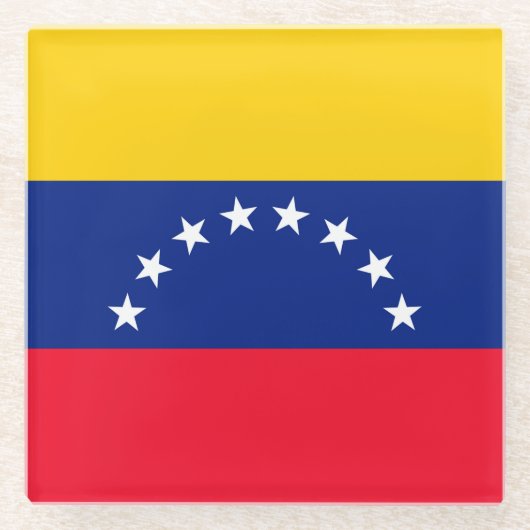 Venezuela Glasuntersetzer (Vorderseite)