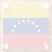 Venezuela Glasuntersetzer (Rückseite)